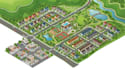 design interactive real estate map, property map, contour map, plat map, gis map