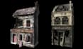 create creepy ps1 ps2 psx low poly 3d environment retro horror map game world