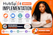 hubspot service implementation tickets knowledge base customer potal automation