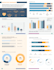 design a pro report, magazine, book and visualize data