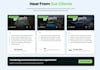 fix HTML, CSS layout bugs and build landing pages