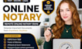 provide secure online notary services and document notarization