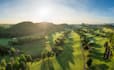 design site model from google map, golf course terrain,fairways, green landscape