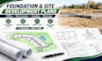 do foundation and site development plan, utility stormwater layout in arizona ny