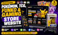 pokemon website trading card store, tgc website funko game store