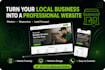 craft a wordpress website for a local company
