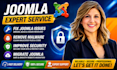 fix joomla issues, remove malware and improve website security, migrate jooomla