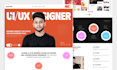 design website UI UX design in figma