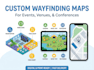 make a custom wayfinding map for events and venues