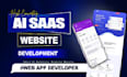 do ai saas website, saas developer,saap web app or ai software,ai saas developer