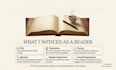beta read your manuscript and provide honest reader feedback