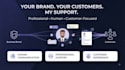 be your professional live chat and customer support agent