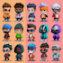 design mascot, cartoon character and professional