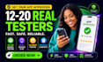20 testers 20 testers 12 testers google playstore 12 testers android 20 testers