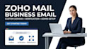 setup business email zoho mail custom domain verification admin email panel