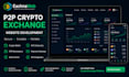 develop p2p crypto exchange website with wallet