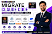 migrate claude code to wordpress wix claude code site to squarespace webflow