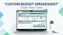 do custom budget spreadsheet