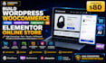 build wordpress woocommerce store order form checkout ai elementor online store