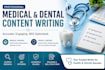 write SEO friendly medical and dental content