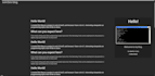 build a static or react landing page, personal site or blog