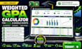 create a custom weighted gpa and grading calculator spreadsheet