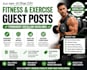 publish fitness guest posts with dofollow backlinks