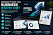 design a modern canva pitch deck and business presentation