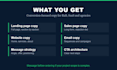 write high converting b2b landing page and sales page copy