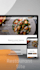 design modern restaurant website with online menu