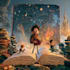 design a professional cartoon book cover