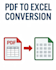 accurately convert PDF to excel, scanned document to excel in 2 hours