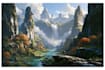do fantasy landscape illustrations
