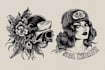 create a clean symbolic tattoo design from your concept