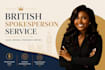 create pofessional british spokeperson videos, explainer video