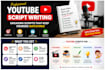write kids, education and storytelling scripts