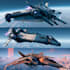 design stunning sci fi spaceships and futuristics spacecrafts concepts