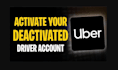 uber reactivation, spark driver reactivation, lyft, amazon flex reactivation