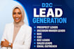 provide b2b warm leads email and linkedin outreach