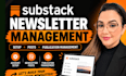 setup substack account substack newsletter post substack publication management