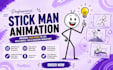 create engaging 2d stickman animation videos
