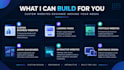 develop a custom full stack web application or dynamic website