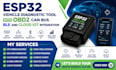 do esp32 vehicle diagnostic tool with obd2 can bus ble and cloud iot integration