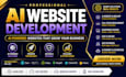 develop ai website, business website, ai web application as full stack developer