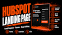 build a custom hubspot landing page