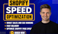 optimize shopify page speed for faster sales and core web vitals