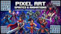 create pixel art, sprites characters and animations