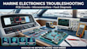 troubleshoot marine electronics, pcb circuits and microcontroller systems