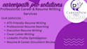 create a professional resume tailored to your career