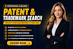 provide professional patent and trademark search